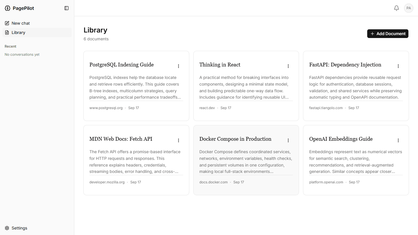 RAG-Powered Research Knowledge App w/ Chrome Extension cover